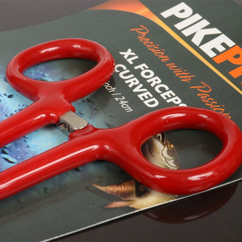 PikePro Forceps Curved 10inch